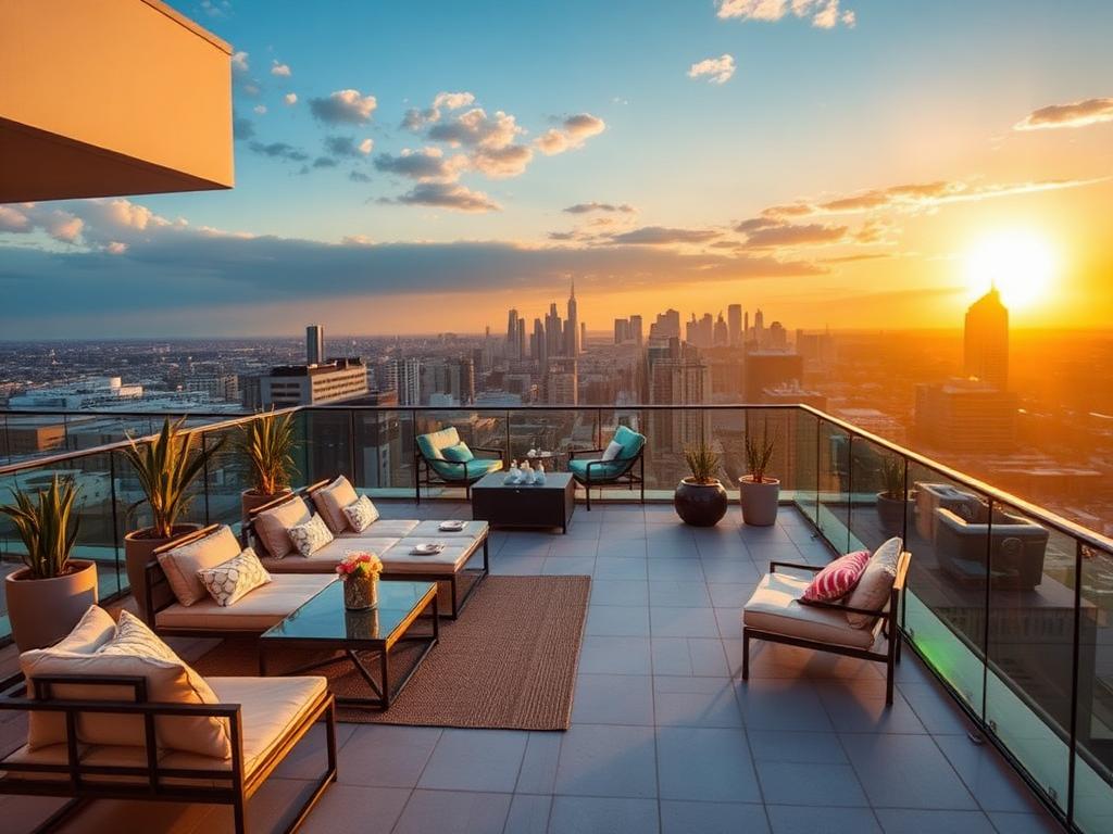Penthouse avec terrasse panoramique à Lyon — photo 1
